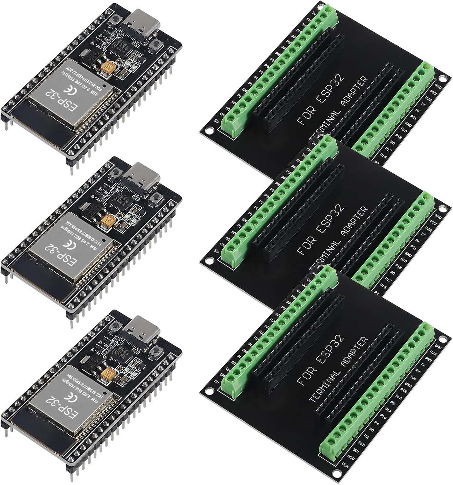ESP32 Development Board Type C 38Pin Narrow Version WiFi Bluetooth