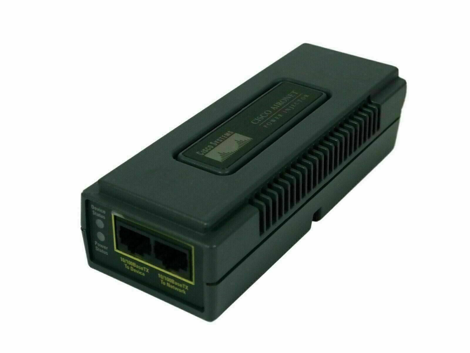 Cisco Aironet AIR-PWRINJ3 PoE Power Injector for 1100 1130AG 1200 1230AG 1240AG