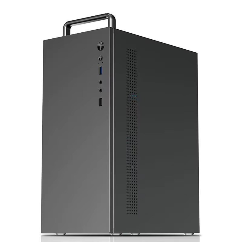 WARVANK T2 Mini ITX M-ATX Computer Case Portable PC Chassis ATX PSU