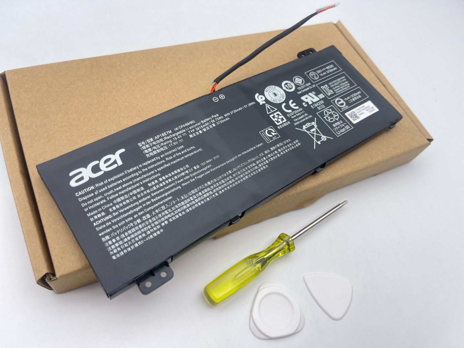 Original 58.75Wh AP18E7M Battery For Acer Nitro 5 A517-51 Nitro 7 AN715-51 NEW