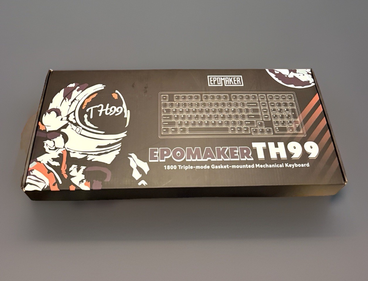 EPOMAKER TH99 Tri-Mode Wireless Gasket Hot Swappable Mechanical Keyboard NEW BOX