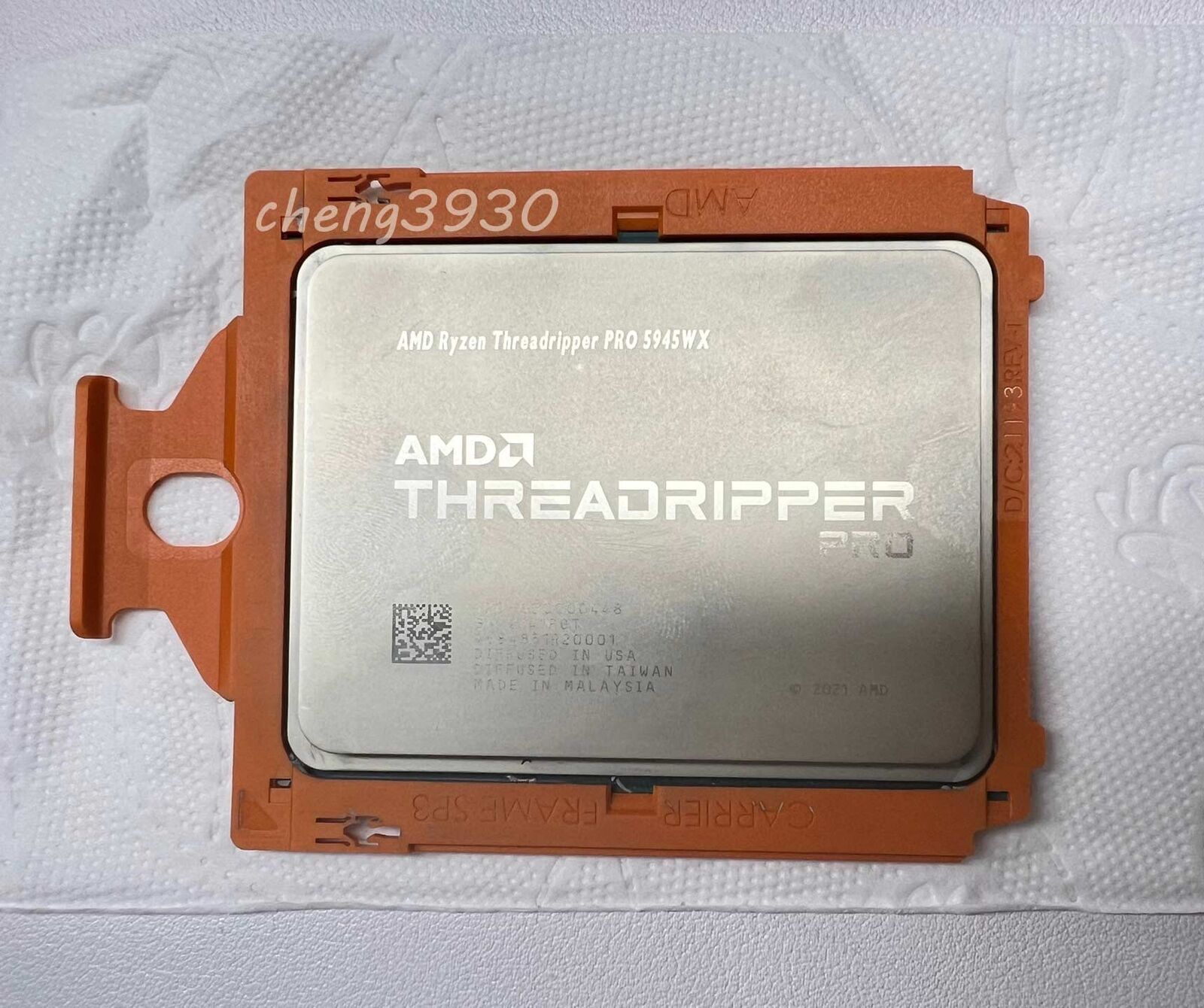(no lock)AMD Threadripper Pro 5945wx 5955wx 5965wx 5975wx 5995wx CPU processor