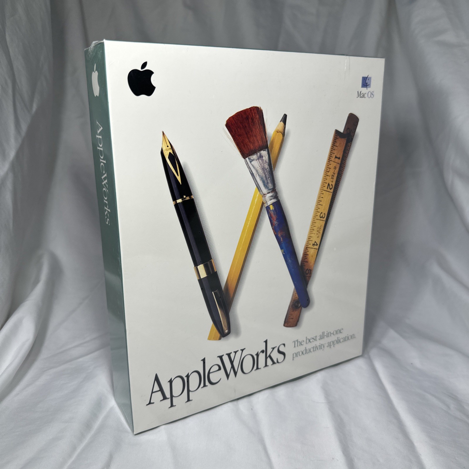 NEW FACTORY SEALED AppleWorks 5 Software Version 5 MAC Windows Apple