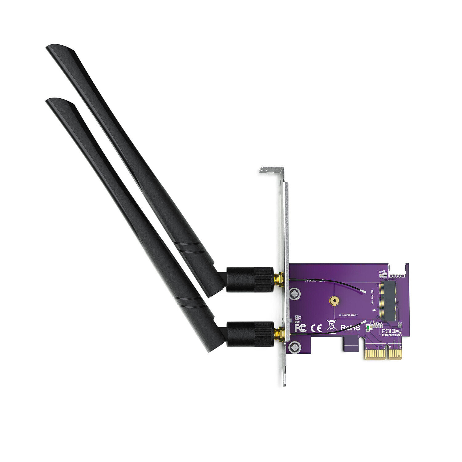 PCIe to M.2 WiFi Adapter, Wireless WiFi Bluetooth Network Card Adapter