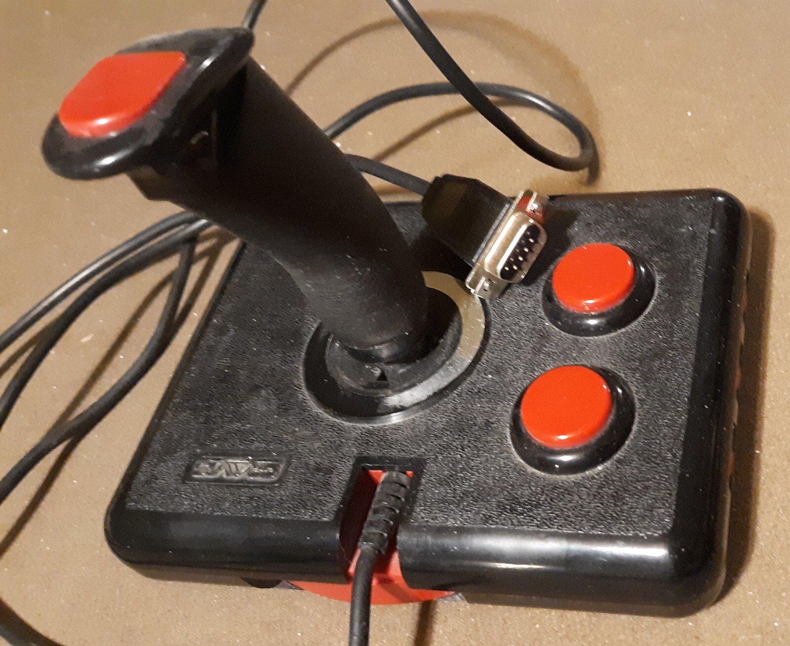 Vintage Gravis Computer Joystick Hand Controller for repair Apple IIe, IIc, IIgs
