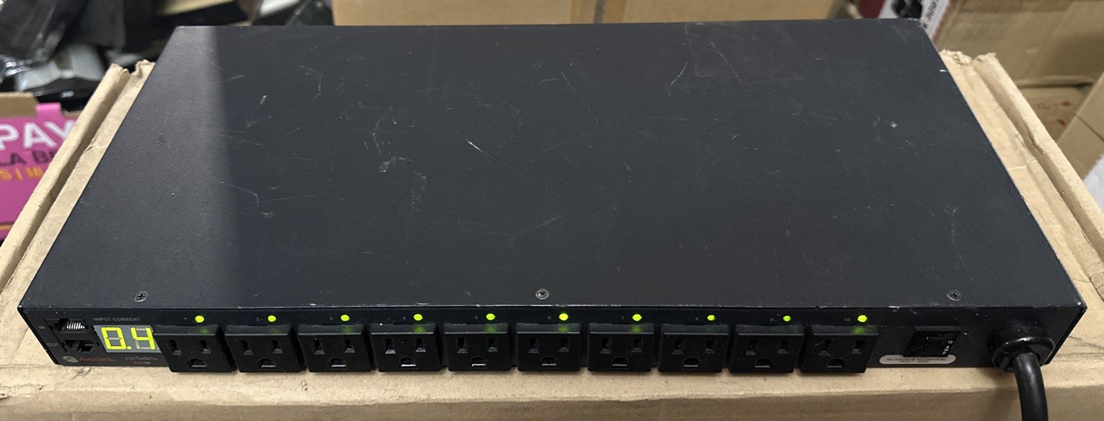 Avocent Cyclades PM10 10x 15A/L5-30P Input Metered Switched PDU Tested