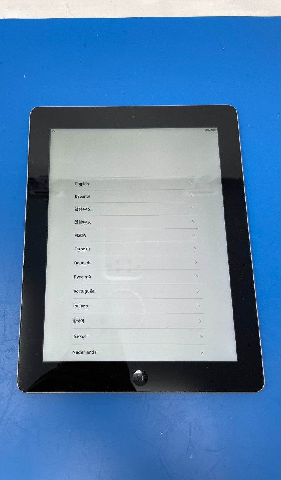 TESTED Apple iPad 4th Gen A1458 16GB Wi-Fi 9.7" Black MD510LL/A