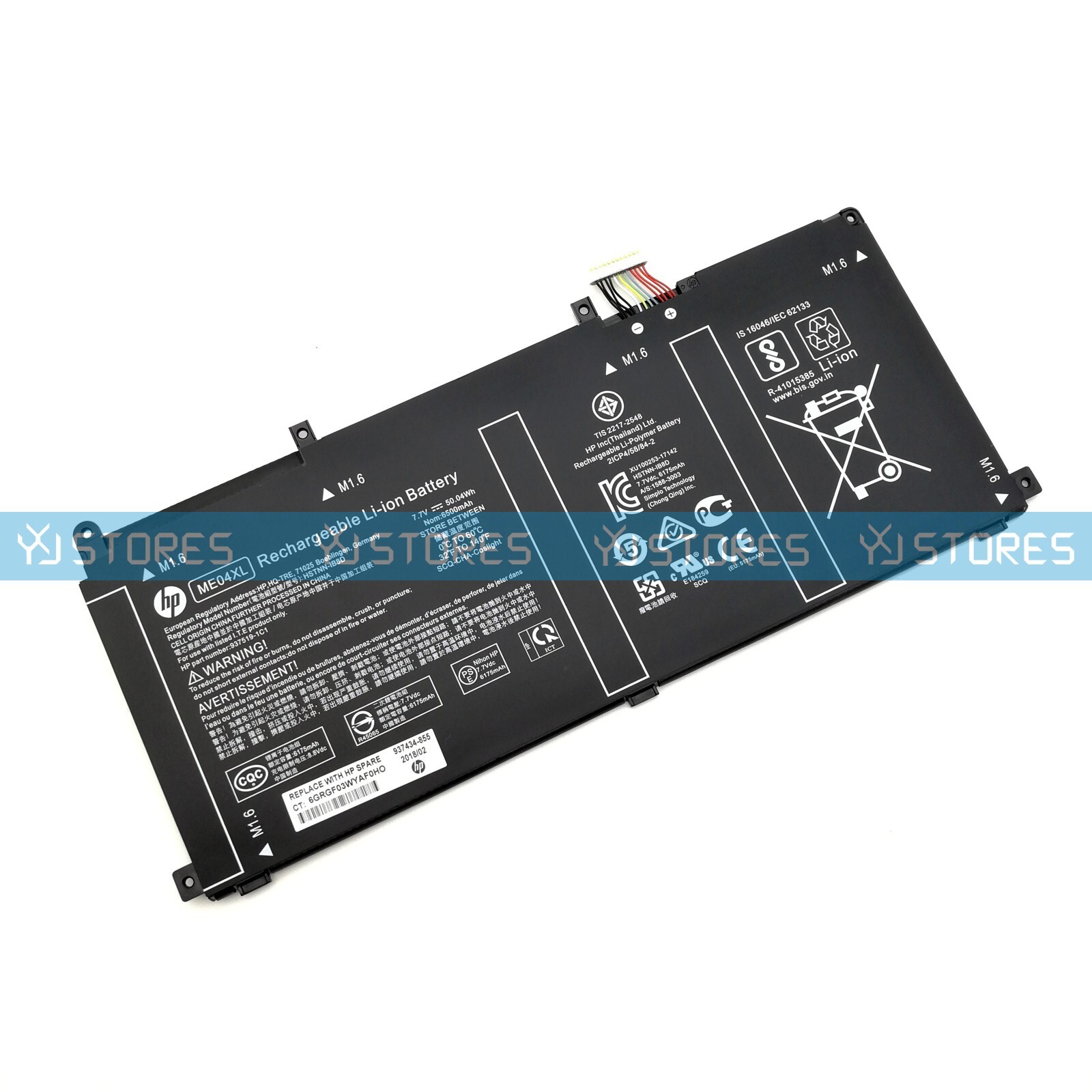 Genuine ME04XL ME04050XL Battery for HP Elite X2 1013 G3 HSTNN-IB8D 937519-1C1