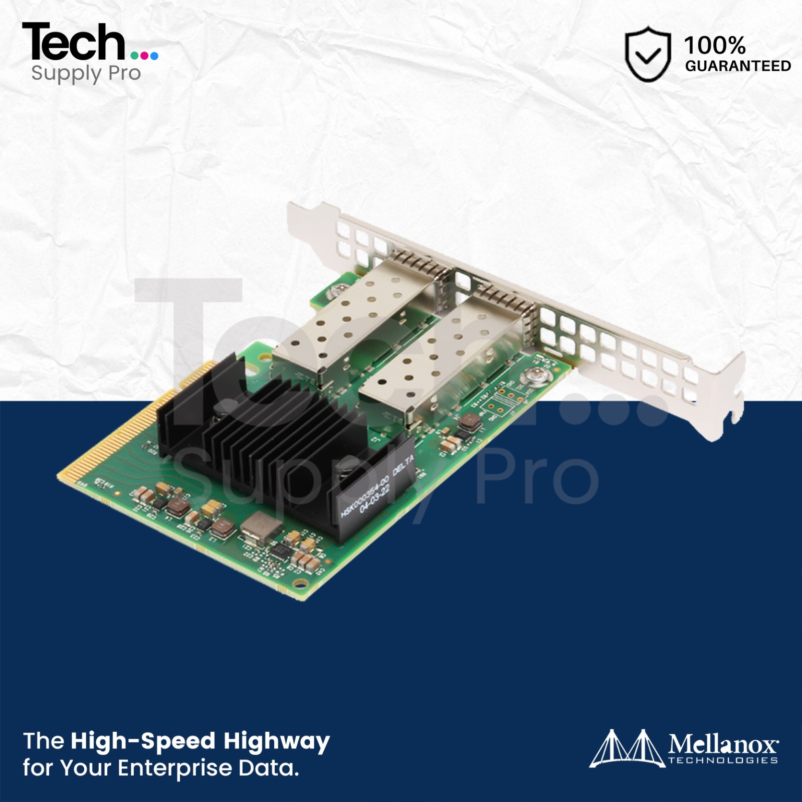 MCX631102AN-ADAT Mellanox CX631102A ConnectX-6 10/25 GB/s QSFP28 Adapter Card