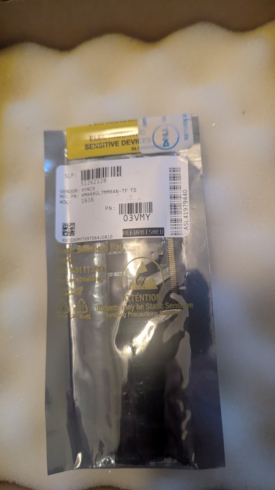 HMAA8GL7MMR4N-TF Hynix 64GB DDR4 2133MHZ PC4-17000 Cl15 Ecc Lrdimm NEW