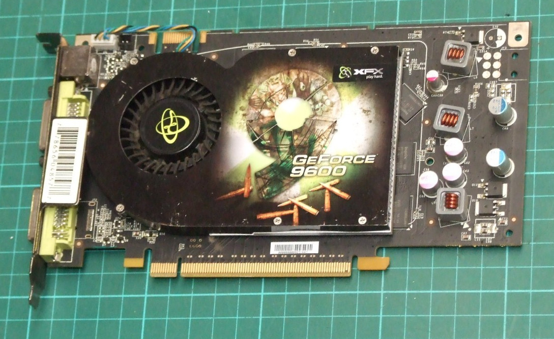 XFX GeForce GF 9600GT 600M 512MB DDR3 DVI TV PCIe PV-T96G-YA PV