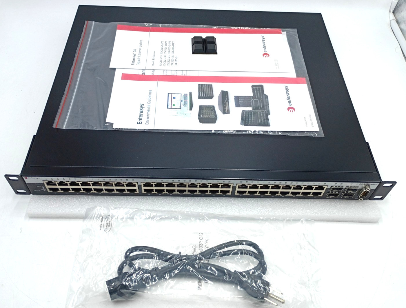 Enterasys C-Series C5 C5G124-48P2 with 48 Ports 3 Gigabit Ethernet Switch