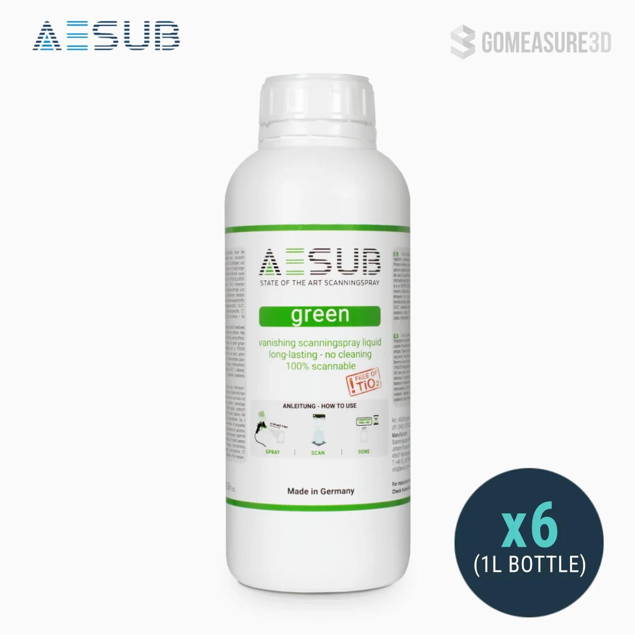 Aesub Green (1 L | 6 Pack)