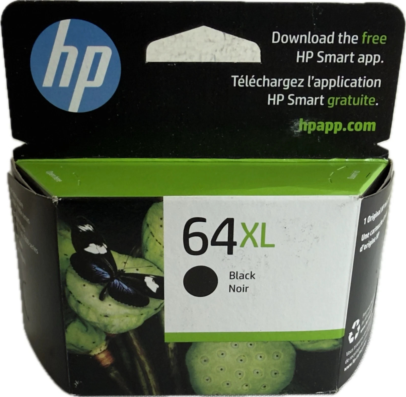 HP N9J92AN Original Ink Cartridge 64XL Black exp 2026