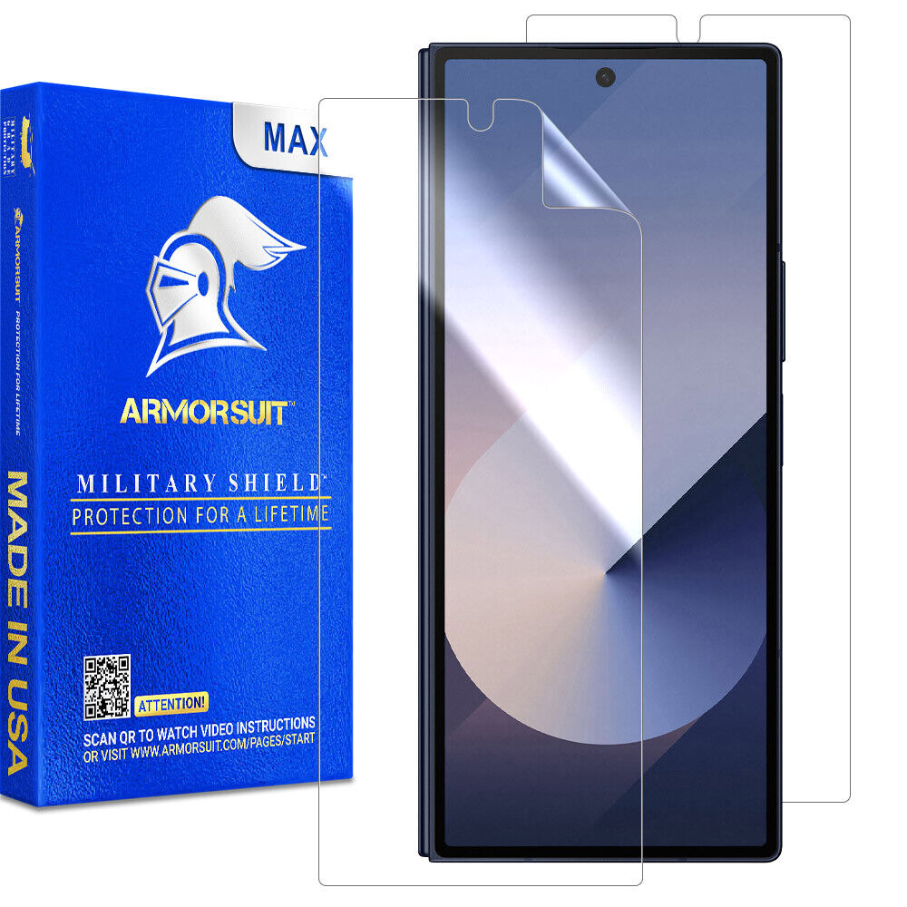ArmorSuit 2 Pack Screen Protector for Samsung Galaxy Z Fold 6 (2024)- Front Only