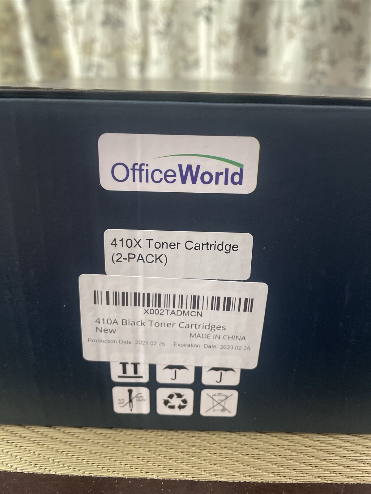 OfficeWorld Compatible 410A 2X Black Toner Cartridge Replacement HP  Exp 2/25/23