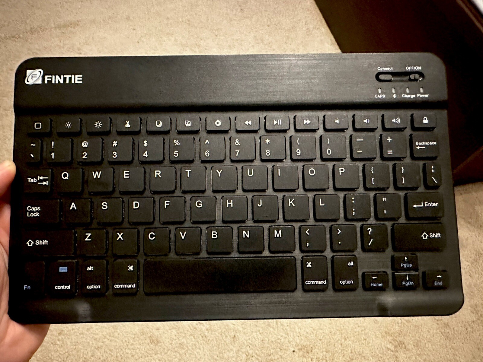 Fintie 9.7-Inch Ultrathin (4mm) Wireless Bluetooth Keyboard
