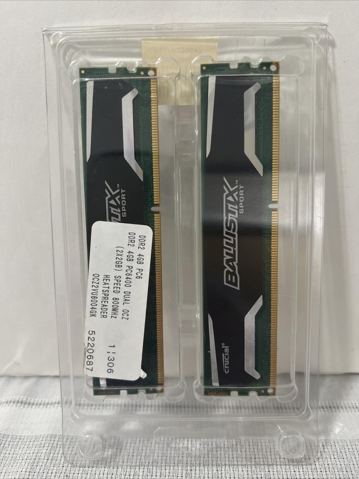 Ballistix Sport 4GB Dual 0cz