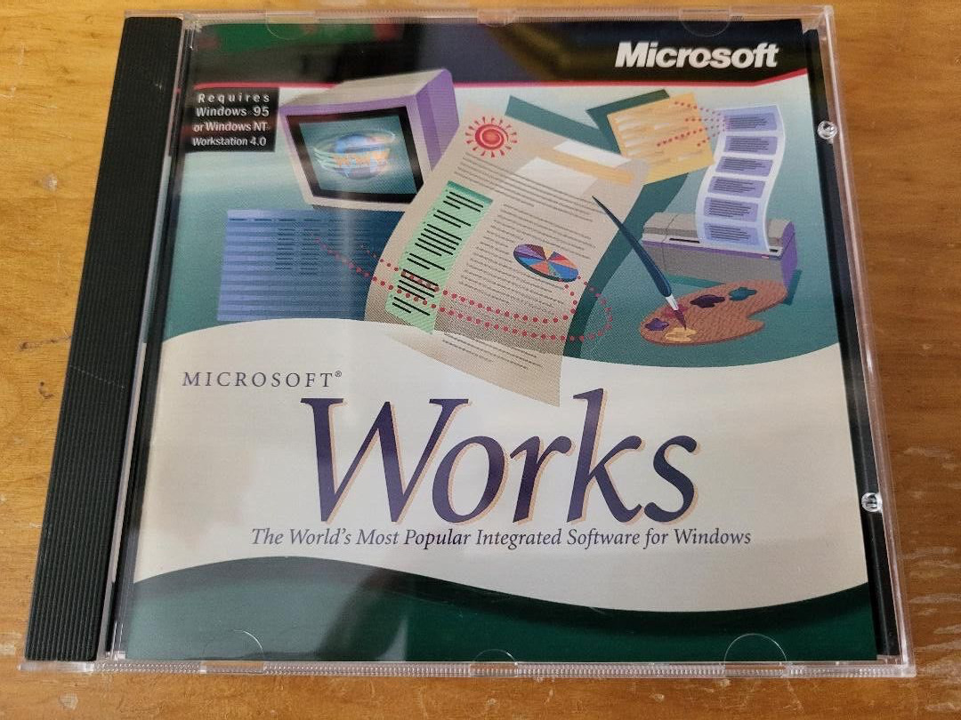Microsoft Works version 4.5 1997