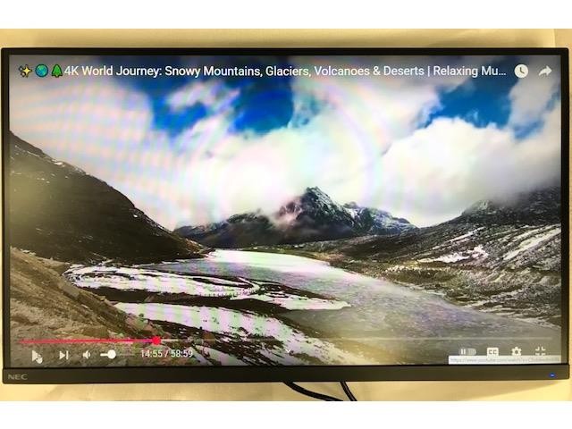 SCRATCH NEC MultiSync E274FL 27" 1080p LCD Monitor HDMI DisplayPort E274FL-BK