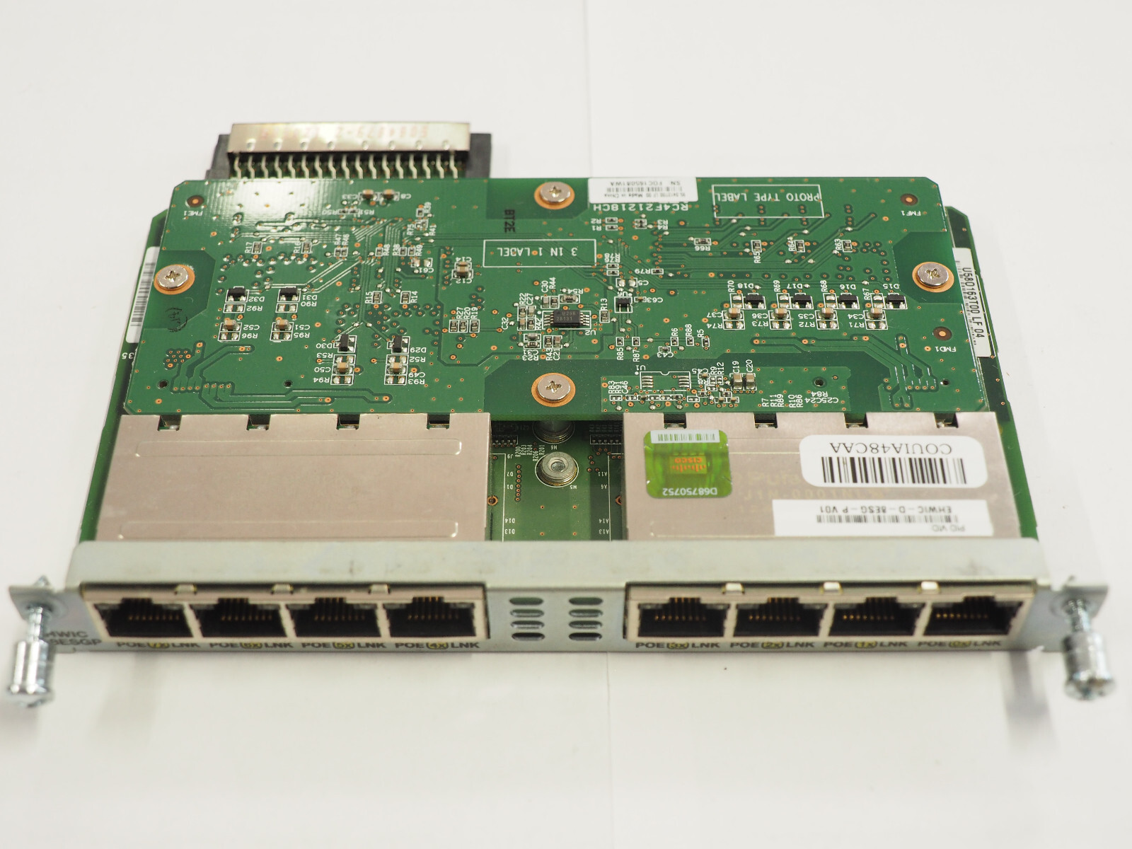CISCO EHWIC-D-8ESG-P 74-7195-01 WAN Interface Card w/ RC4F21218CH