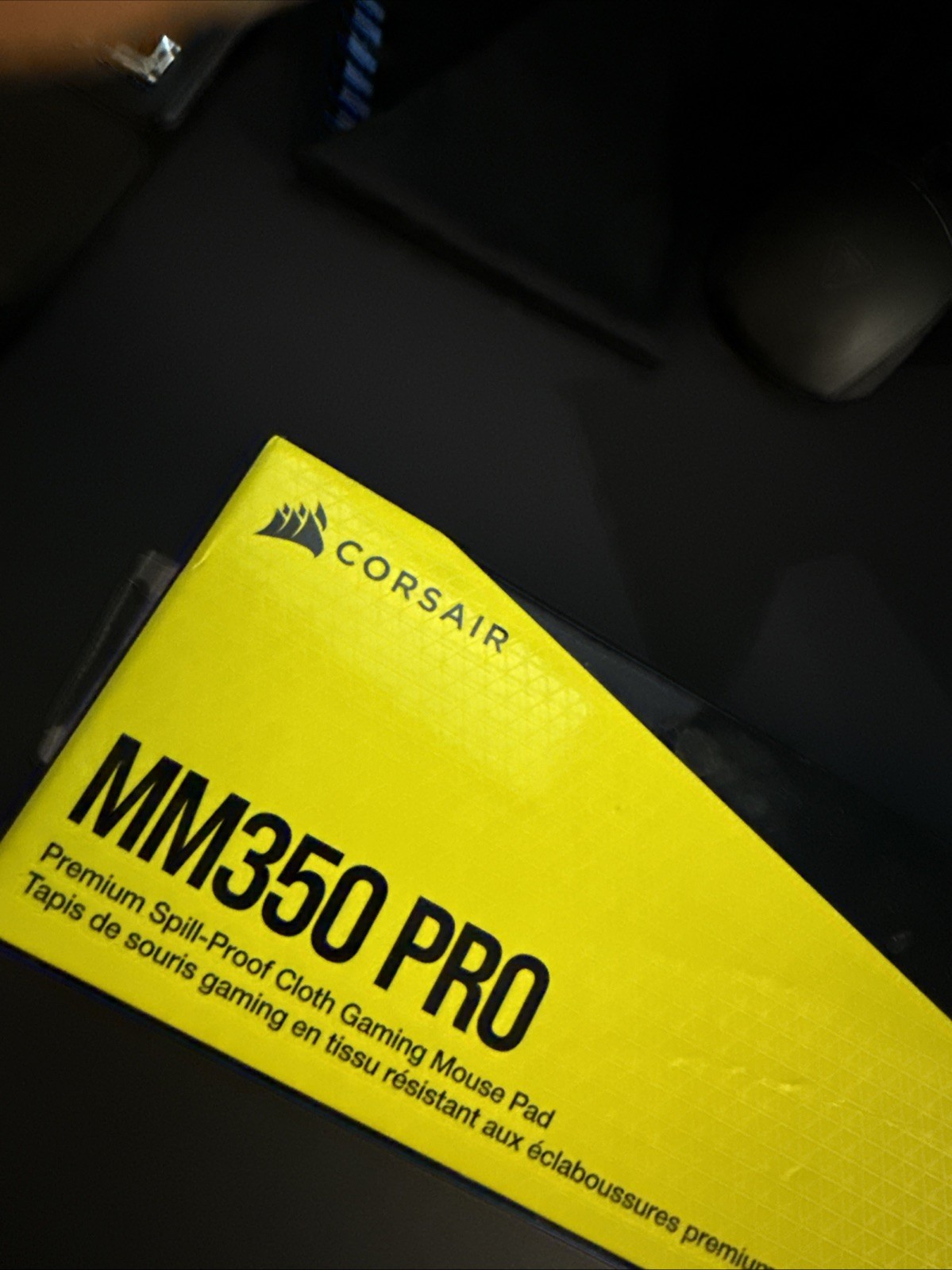 Corsair MM350 PRO Premium Spill-Proof Cloth Gaming Mouse Pad – Extended XL - ...