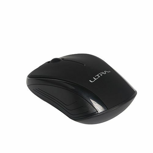 NEW Ultra Wireless Optical Mouse Black 2.4GHz 3Button 1000dpi Cordless