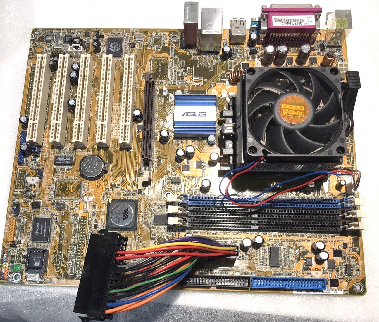 Asus K8V-X - UAYZ  Socket 754 AMD Sempron with CPU fan included