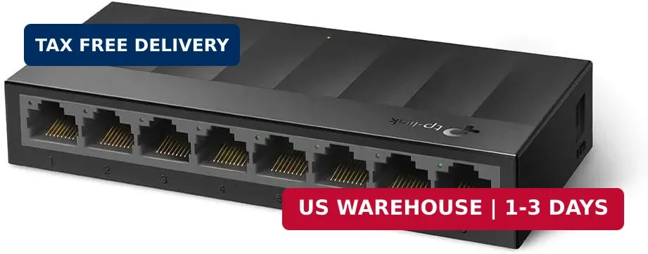 TP-Link LS1008G, Litewave 8 Port Gigabit Unmanaged Switch