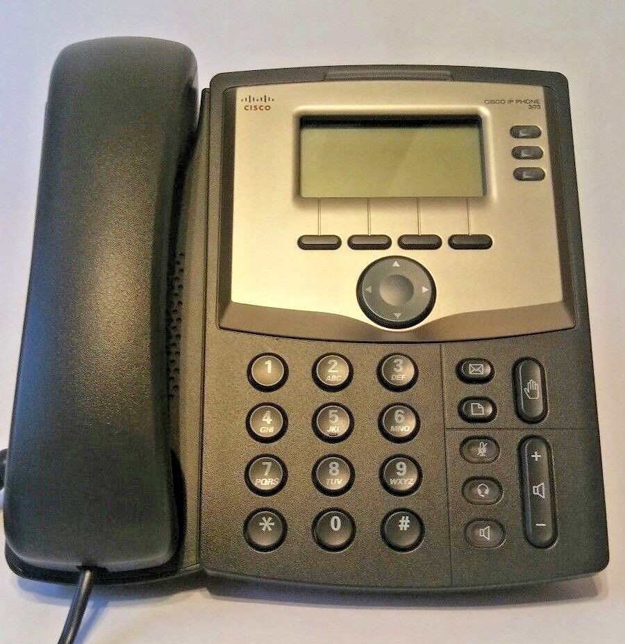 Cisco Small Business SPA303-G1 3 Line IP Phone VoIP Technology Ethernet PC Port