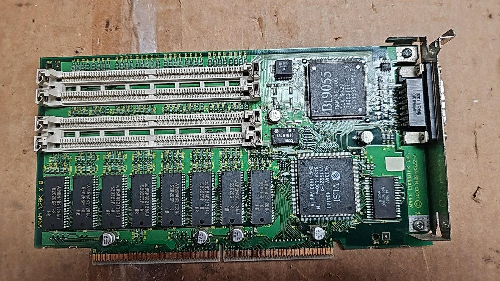 Vintage Apple 820-0522-A Power Macintosh 7100 8100 HPV PDS Video Graphics Card