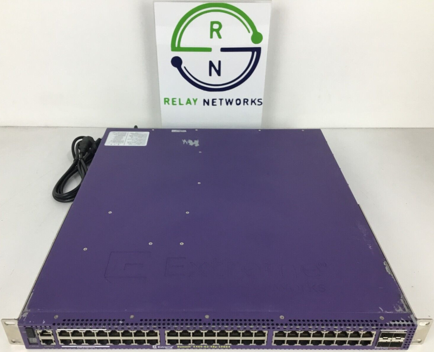 Extreme Networks 16704 X460-G2-48p-10GE4 Edge, 16713 VIM-2SS,  1X 10941 PS