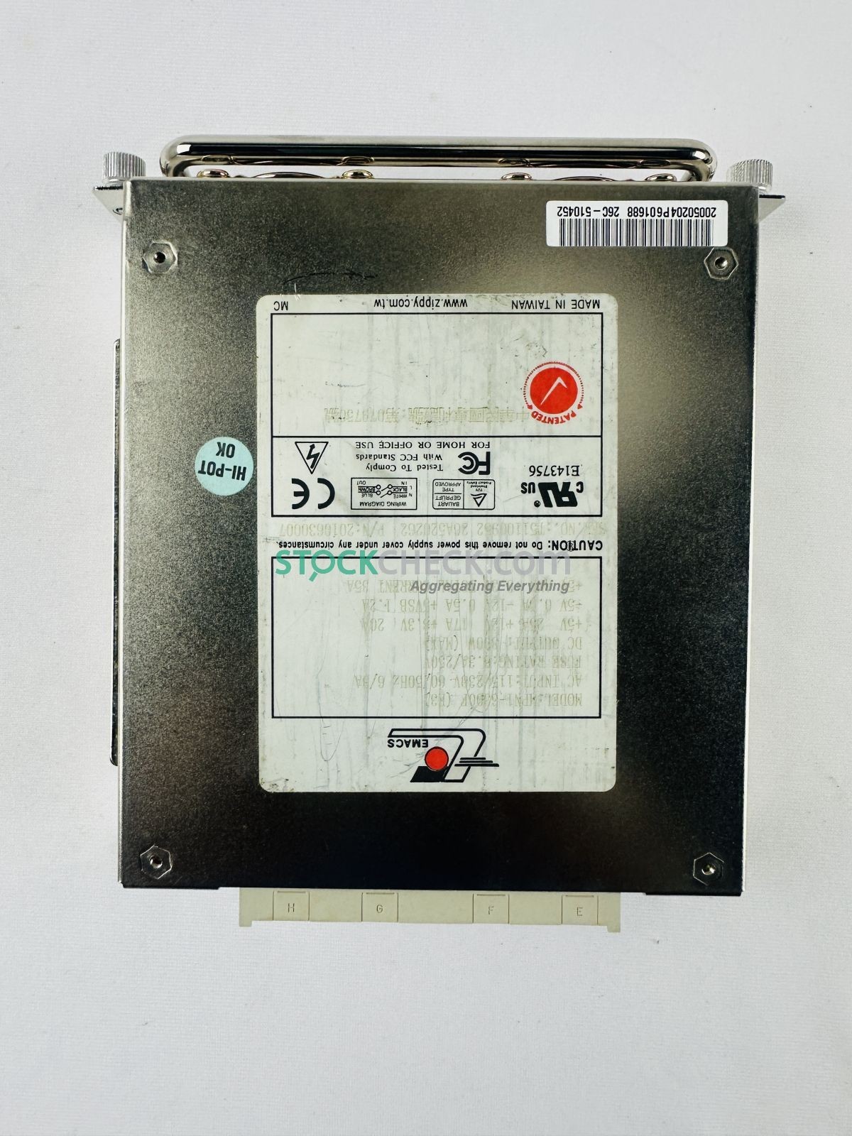 Emacs MPN1-6300F 2010630007 Server Grade Power Supply