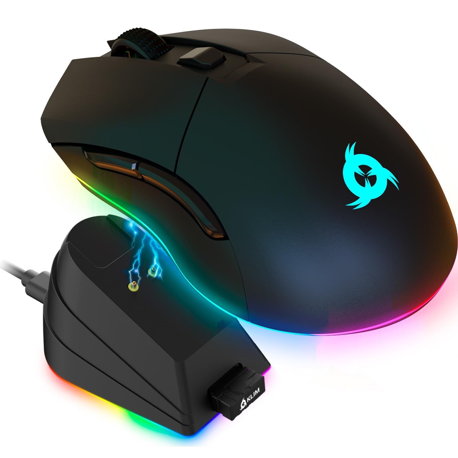 Blaze Pro Rechargeable Wireless Gaming Mouse with Charging Dock RGB - New Ver...