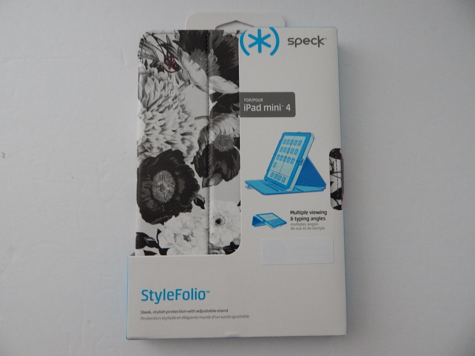 Speck Products StyleFolio Case & Stand for iPad Mini 4 Vintage Bouquet New