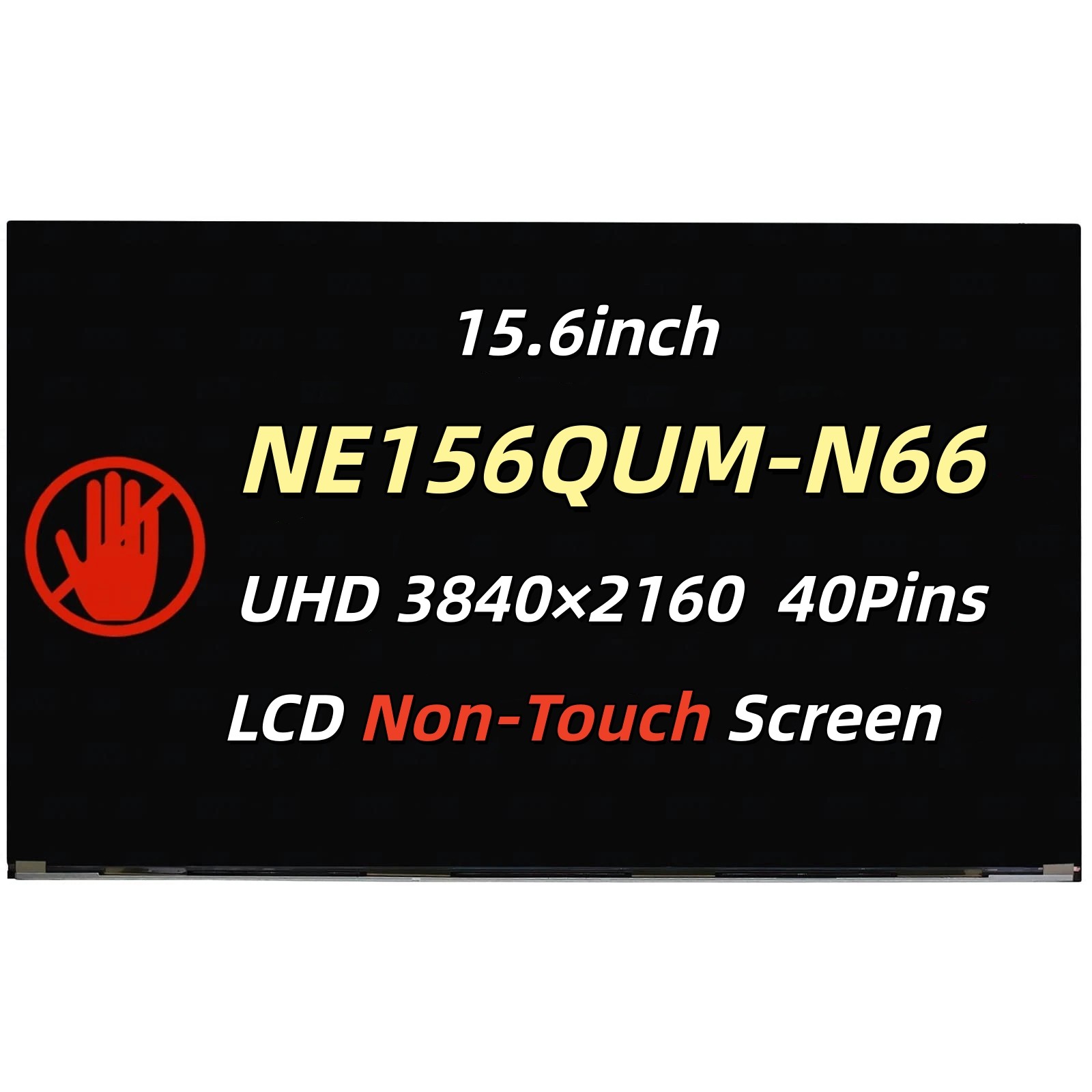NE156QUM-N66 MNF601EA1-1 NE156QUM-N6C NE156QUM-N6A UHD LCD Display Screen New