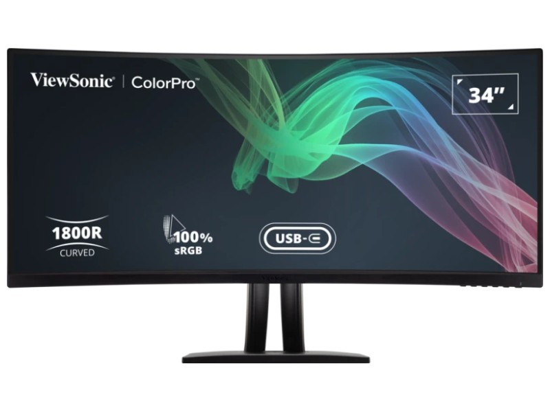 ViewSonic-New-VP3456A _ VIEWSONIC 34IN COLORPRO 21:9 CURVED UWQHD MONI