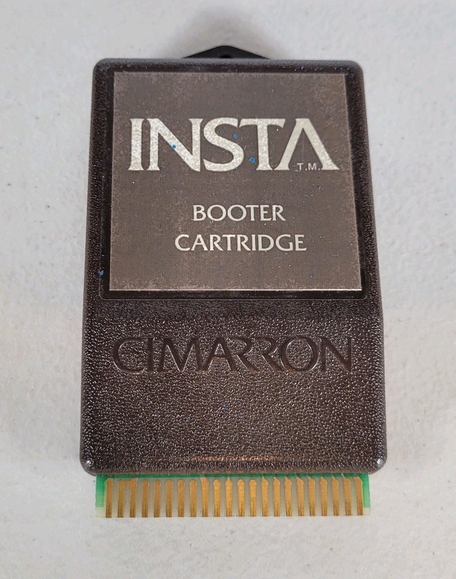 Vintage Cimarron INSTA Booter Cartridge Commodore 64 / C64 Utility Fast Loader