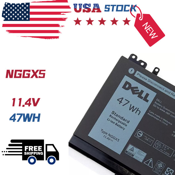 47WH Original 53VJ6 NGGX5 Battery For Dell Precision M3510 954DF NCVW8 451-BBUM