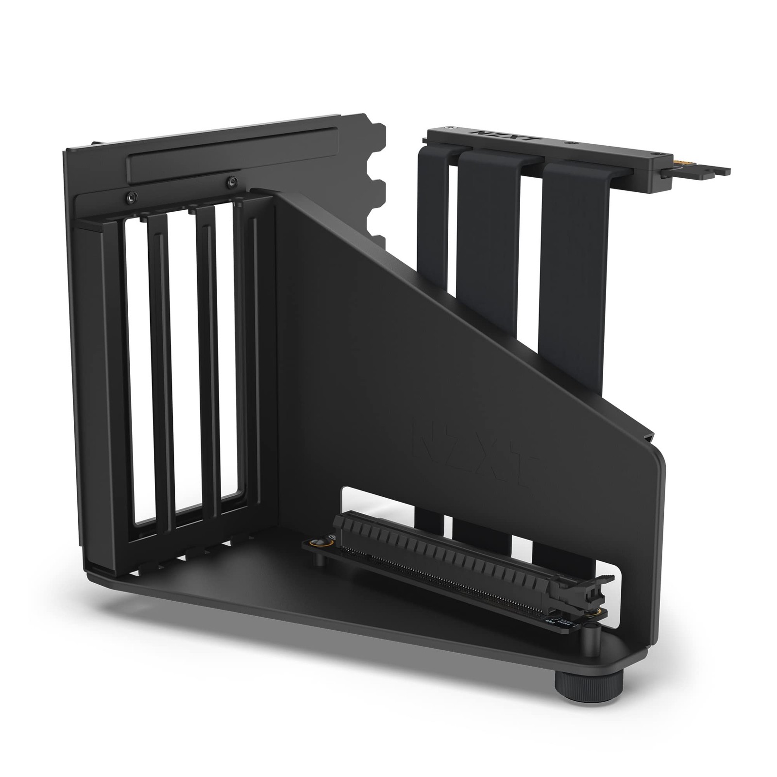 NZXT AB-RH175-B1 Vertical GPU Mount Kit 175mm PCIe 4.0x16 Riser Cable Black