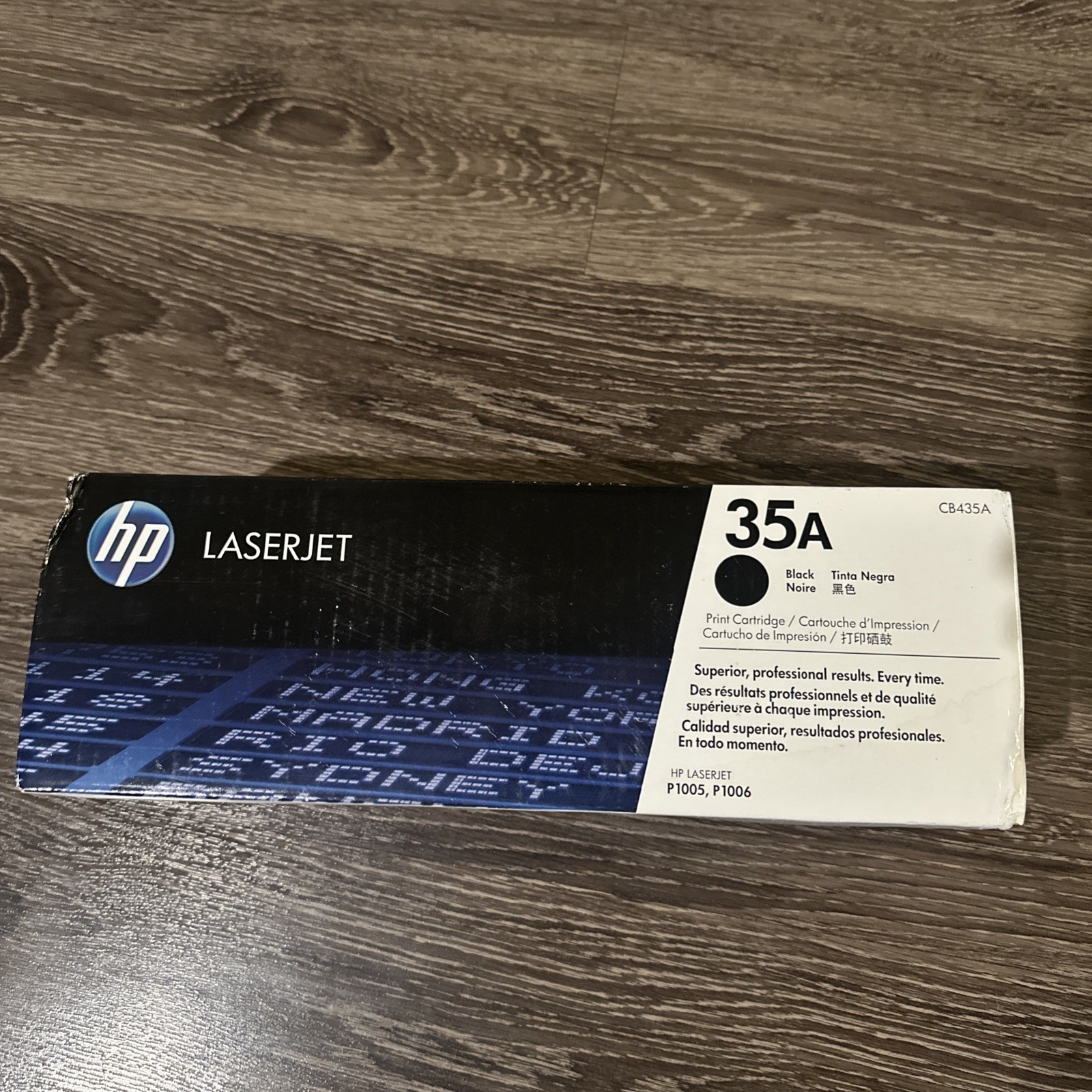 HP 35A LaserJet Toner Cartridge - Black (CB435A)