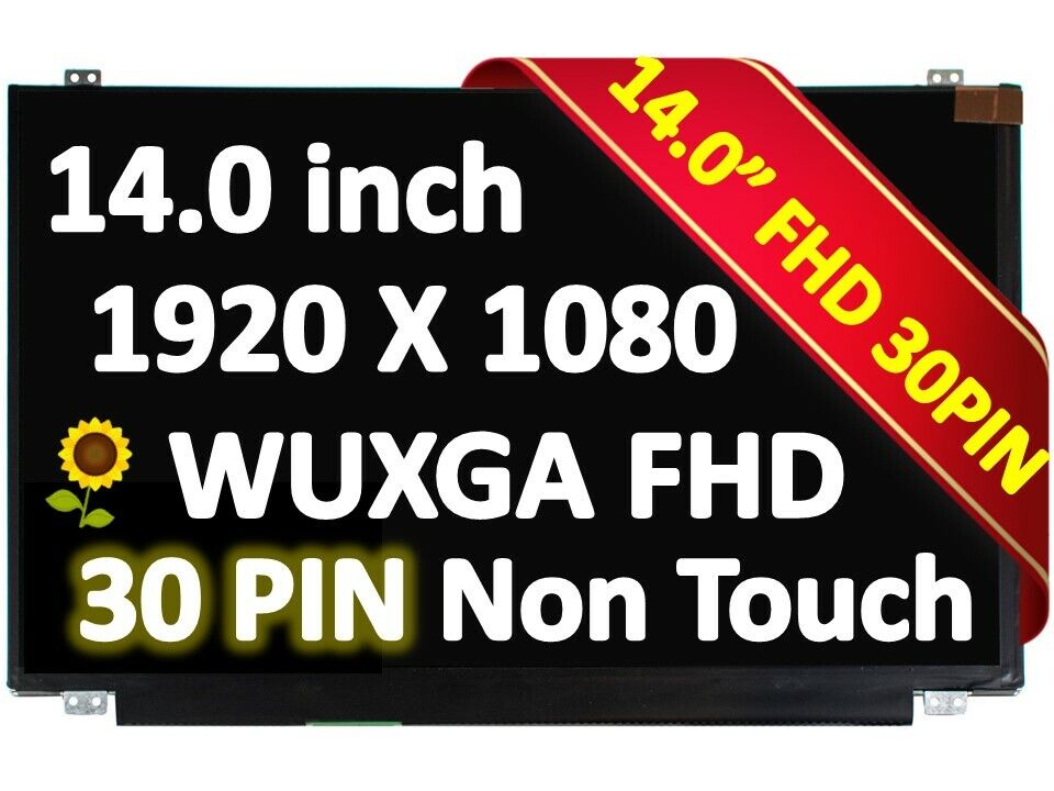 14inch NV140FHM-N41 LCD screen 1920*1080 HD IPS screen For Lenovo E440 E450 T440