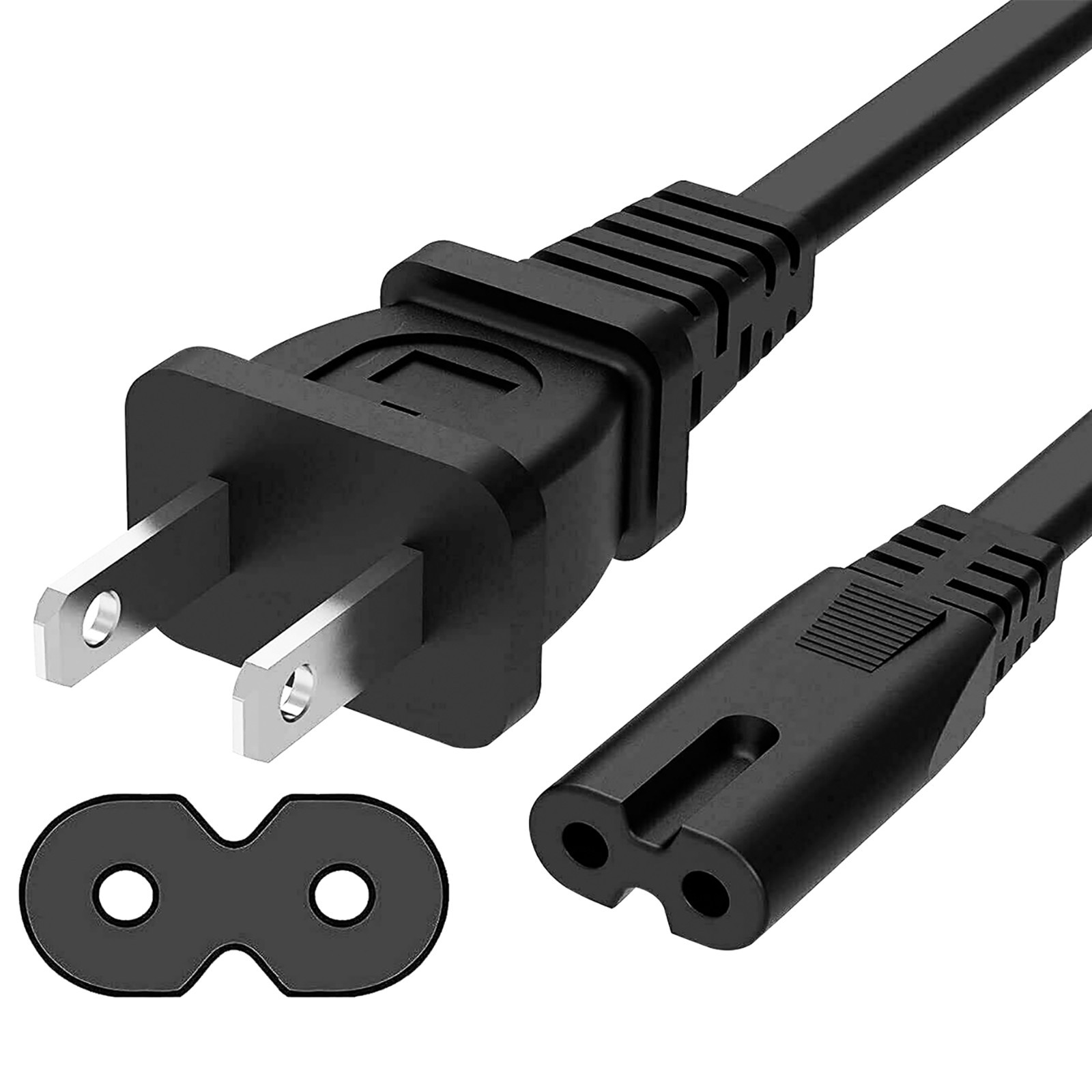 5 Core AC Power Cord US Male to Female Extension Cable for Electronics