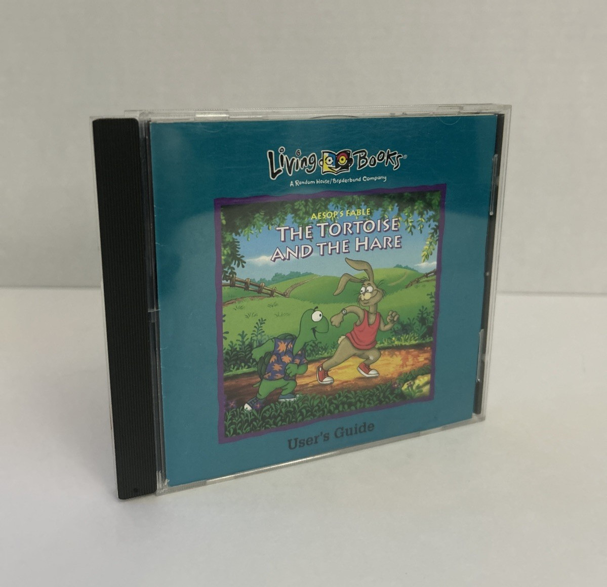 Living Books The Tortoise and the Hare PC CD-ROM 1994 Vintage Windows Mac Manual