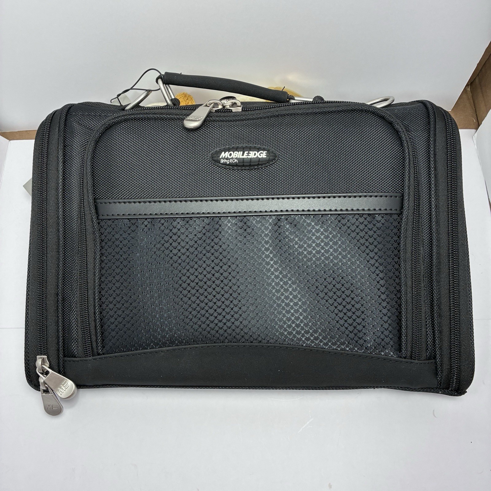 Mobile Edge Express Chromebook Case 11.6" Briefcase Black Padded Strap MEEN211