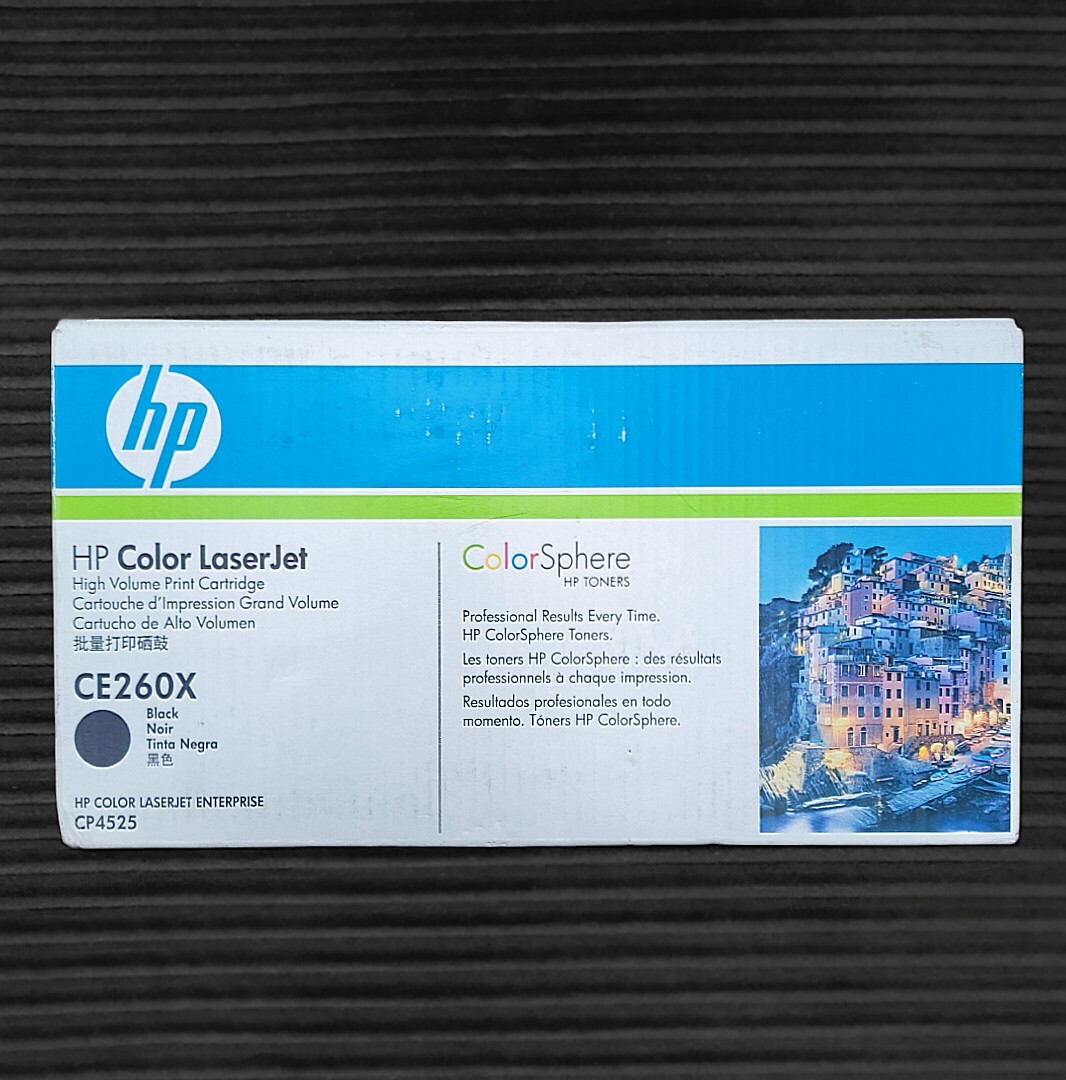 NEW HP CE260X 649X Black Toner Genuine Cartridge High Yield LaserJet - SEALED