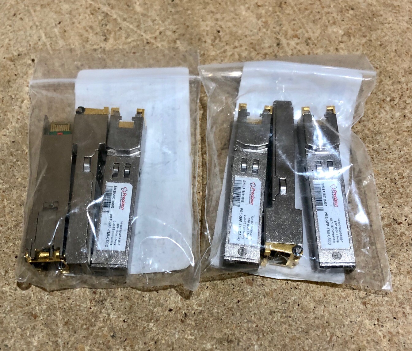 Precision PRE-SFP-TMI-CSCO  10/100/1000BASE-T SFP