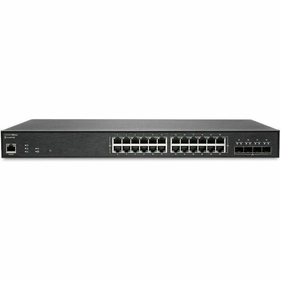 SonicWall SWS14-24FPOE Ethernet Switch 02SSC8376