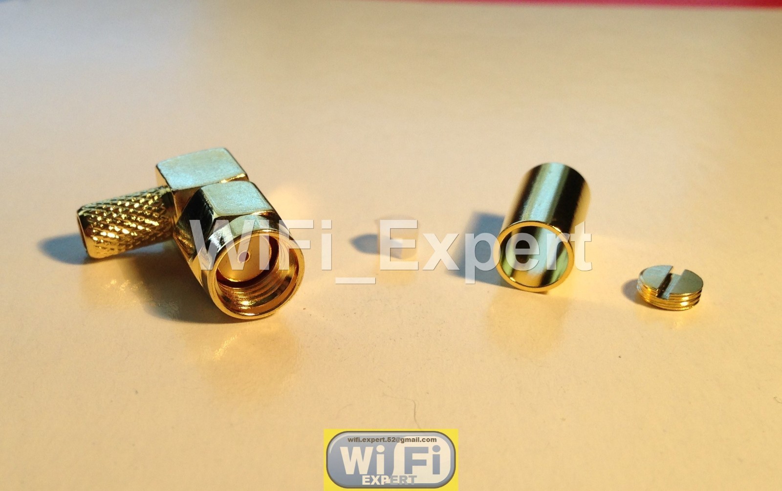 10 Pack RP-SMA Male plug right angle crimp RG58 RG142 RG400 LMR195 Coax Cable US