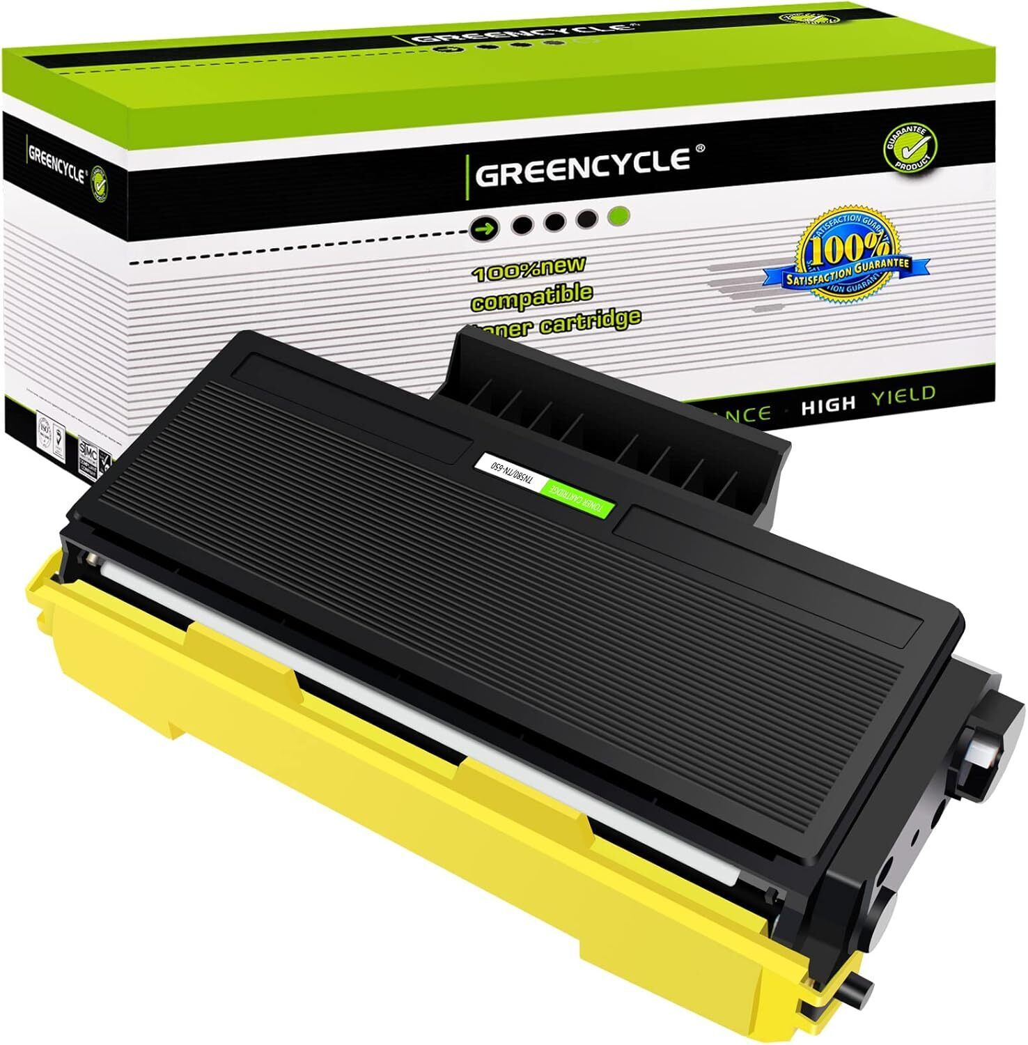 High Yield Compatible BlacK Toner Cartridge for Brother TN580 TN-580 MFC-8690DW
